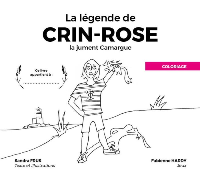 Crin-Rose la jument camargue